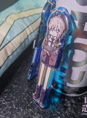 M200夏安长腿挂件 炫彩镭射亚克力钥匙扣 少女前线追放同人周边