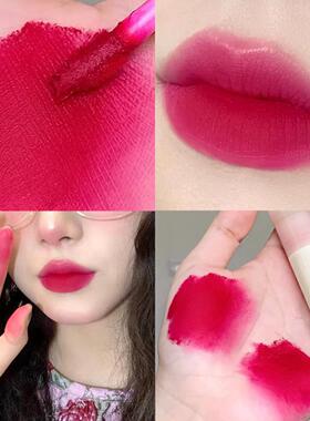 cappuvini小奶管唇釉唇泥空气感显白雾面丝绒哑光唇彩唇釉口红