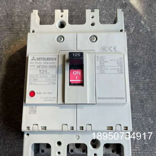 议价断路器NF250-SWB，3P，125A，690V。