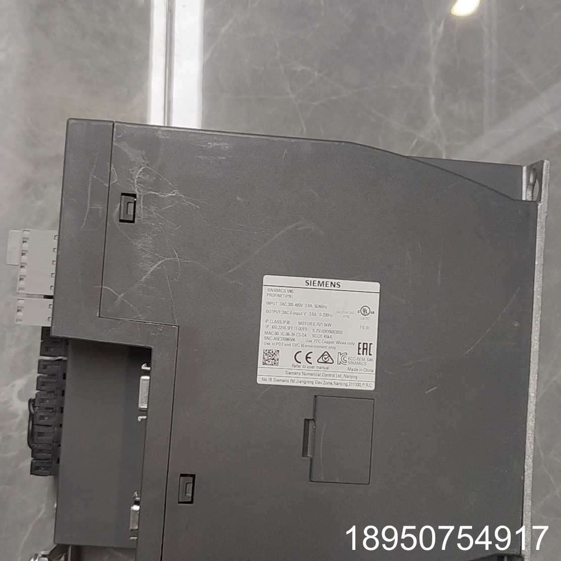 议价6SL3210-5FE11-0UF0，驱动器功能正常使