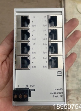 议价德国-VISeCon2080B-A以太网模块交换机，图片