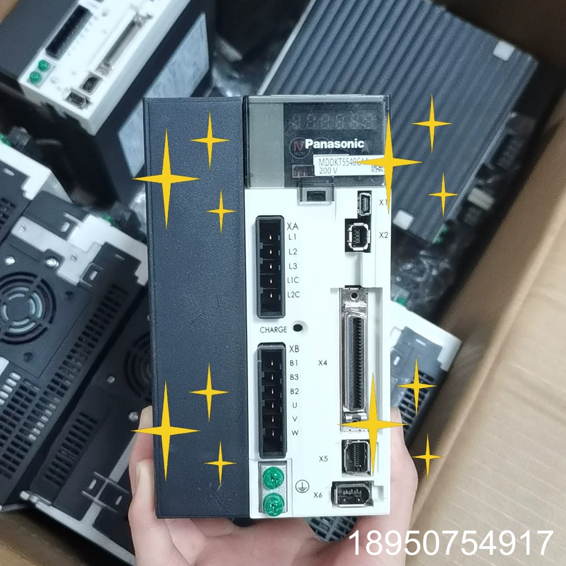 议价伺服驱动器MDDKT5540CA1，1.5KW，成色几乎