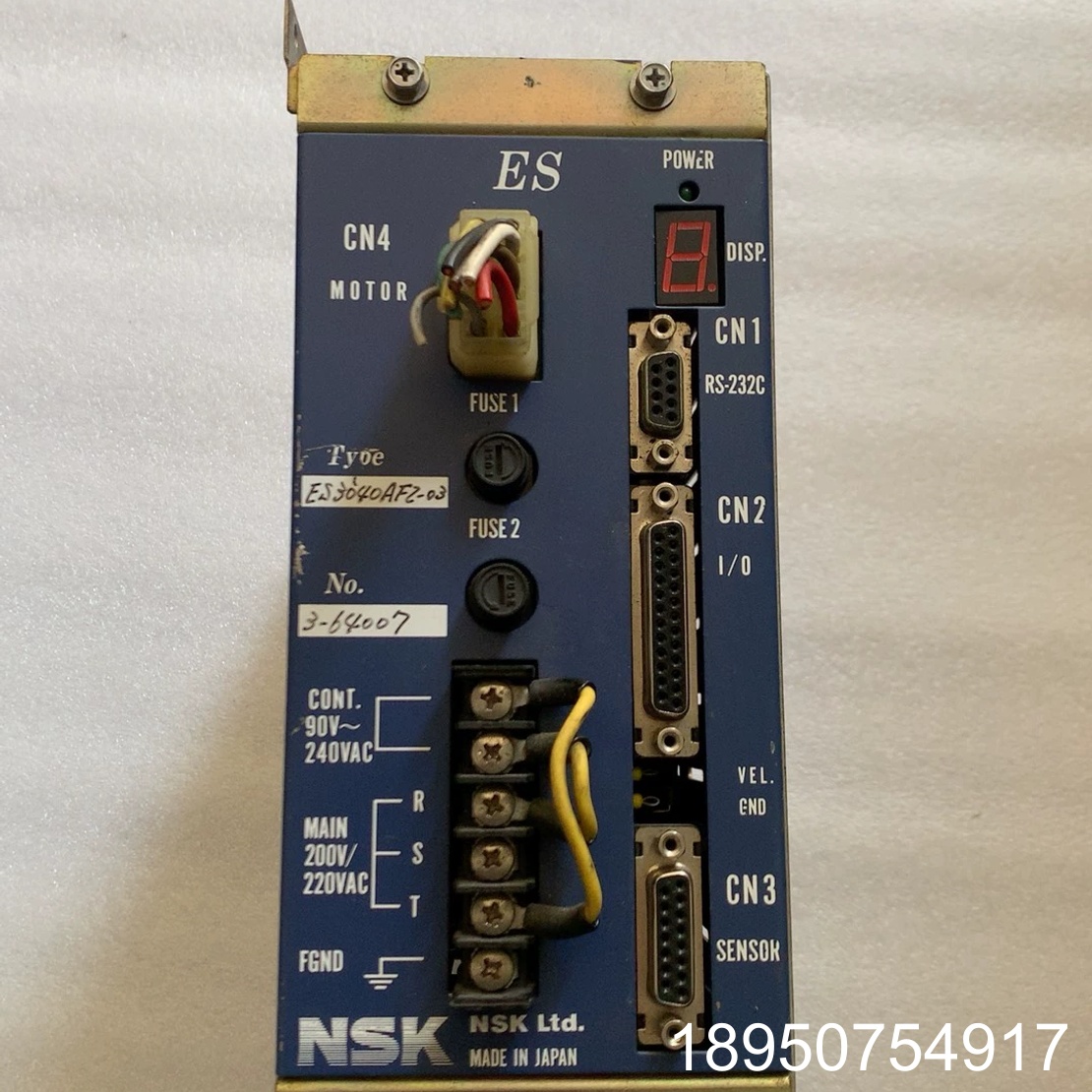 议价NSK驱动器TYPE：ES3040AF2-03的图