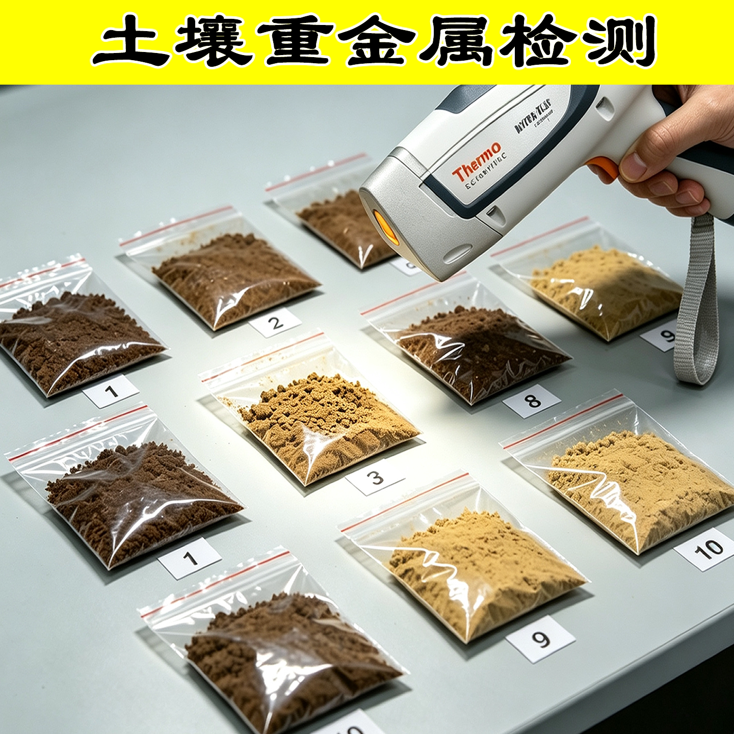 高精度检测土壤重金属分析仪检测仪金属成分鉴定手持光谱仪图片