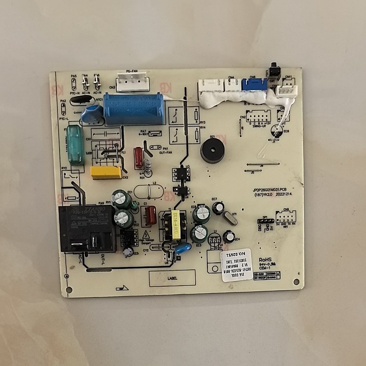 适用美博乐京深松空调内机控制电路主板单冷暖JPDP26G01M031.PCB