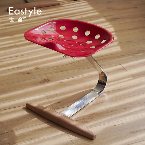 北欧设计师Mezzadro不锈钢餐椅