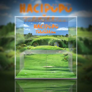 POPMART泡泡玛特 Hacipupu 天线宝宝系列 潮玩公仔专用展示盒