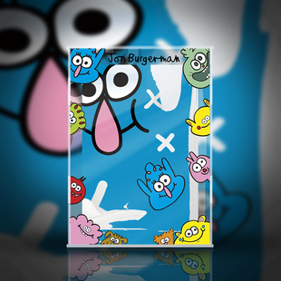 MEGA SPACE MOLLY 400% 乔恩 伯格曼 Floss 潮玩公仔收纳展示盒