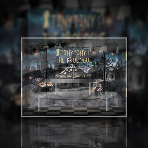 POPMART泡泡玛特 TinyTiny 开场白系列 潮玩 盲盒专用展示盒
