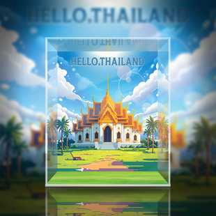 POPMART泡泡玛特 CryBaby 哭娃 大象萌粒系列 潮玩公仔专用展示盒