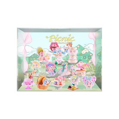 春日精灵系列潮玩盲盒展示盒