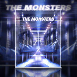 泡泡玛特 LABUBU WINGS OF FANTASY 米兰时装周搪胶专用展示盒