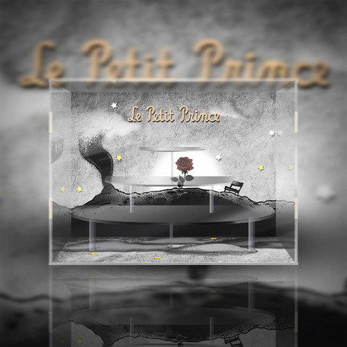 POPMART泡泡玛特 小野 Le Petit Prince小王子 潮玩 盲盒展示盒