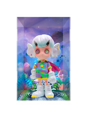 火星鼠下田光潮玩手办展示盒