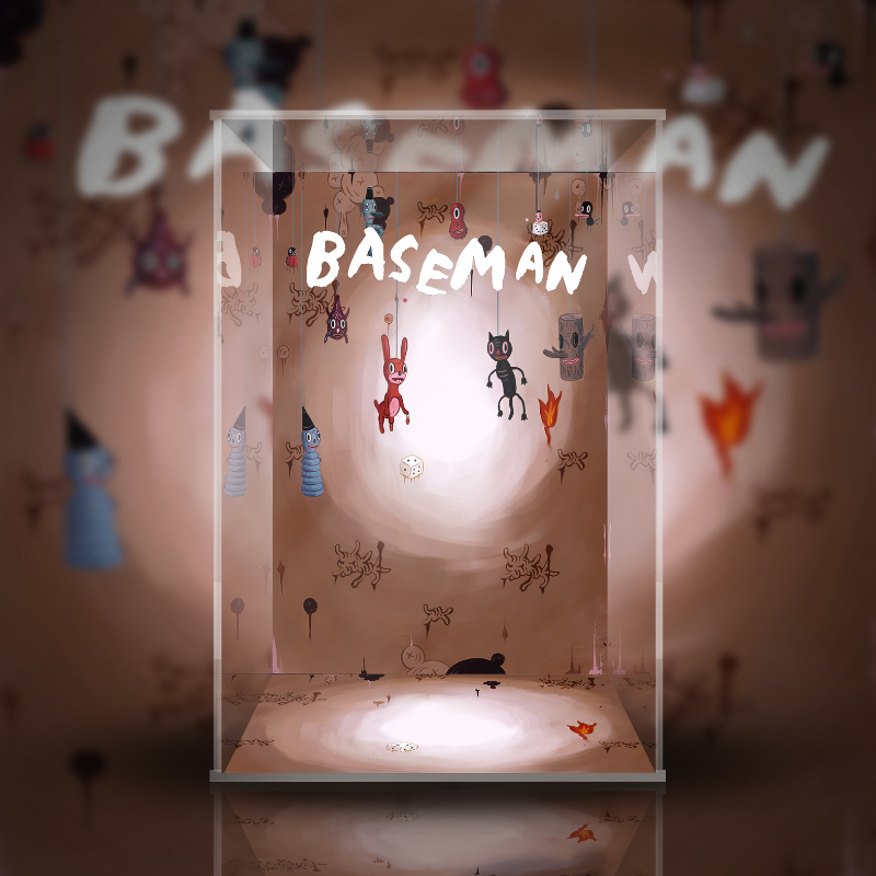 POPMART泡泡玛特 HIRONO小野 记忆里的童年游戏 潮玩公仔展示盒