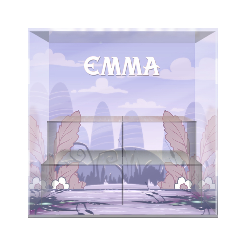 EMMA 秘境森林三代 甜蜜森林茶会潮玩盲盒收纳展示架亚克力展示盒