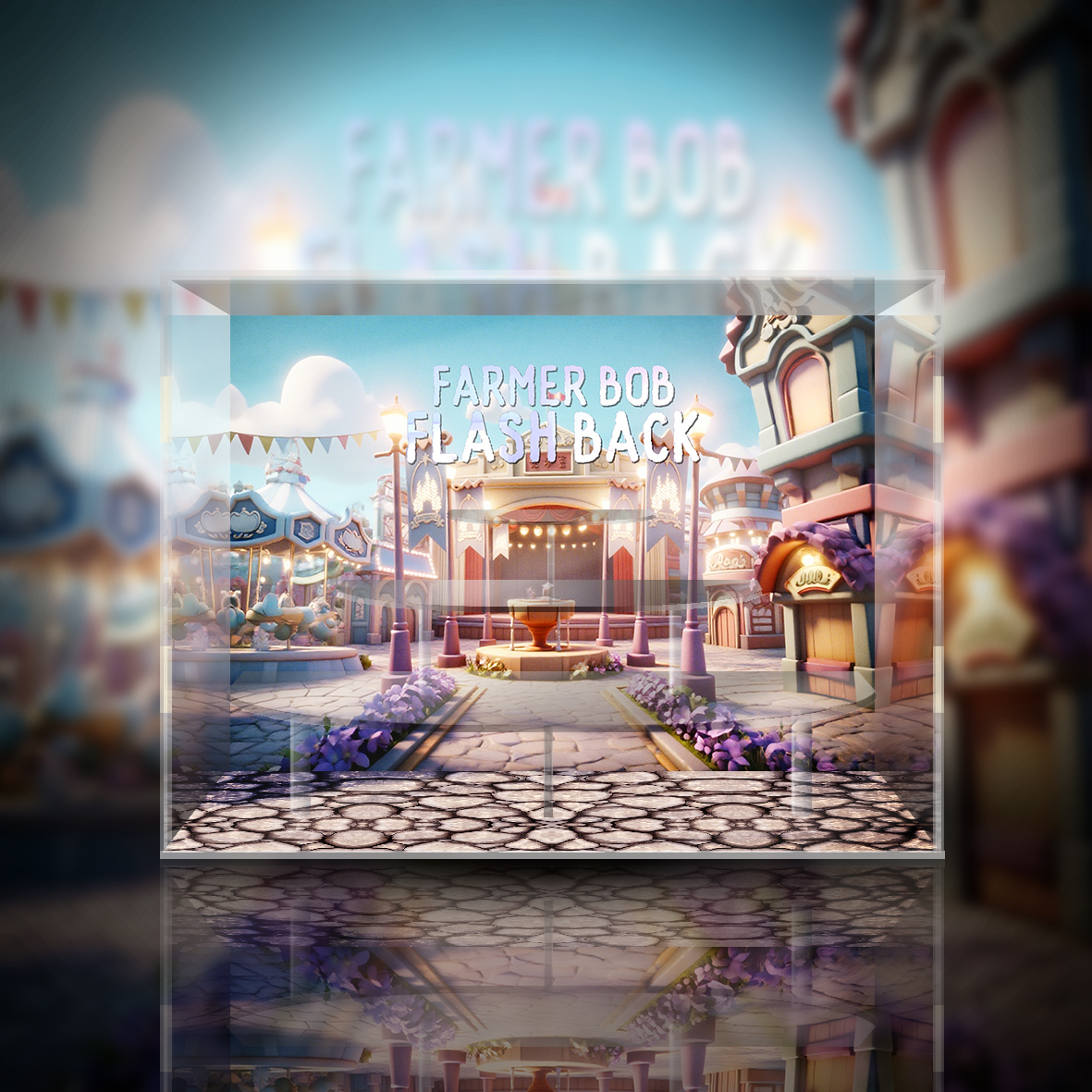 寻找独角兽 FARMER BOB 十二代 回忆剧场 潮玩展示盒