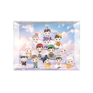 POPMART泡泡玛特 HACIPUPU 幻想系列 潮玩 盲盒防尘亚克力展示盒