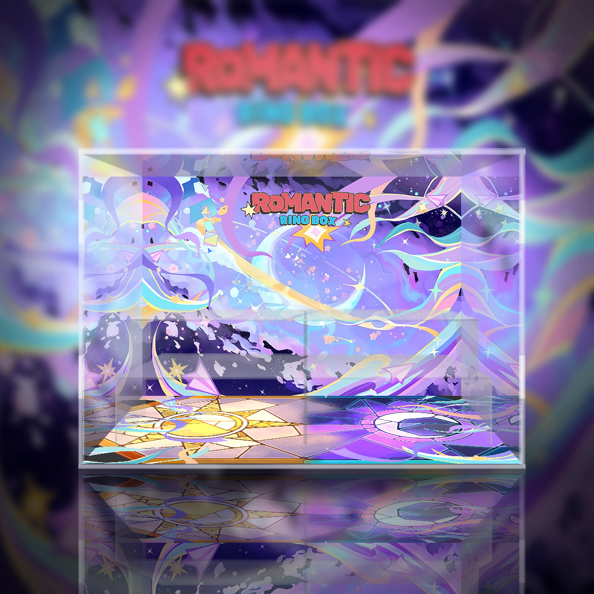 POPMART泡泡玛特 浪漫指尖4系列  潮玩 盲盒专用展示盒