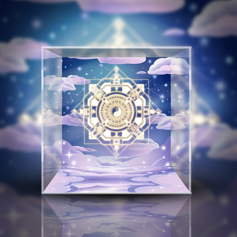 百变小樱抱抱系列潮玩展示盒