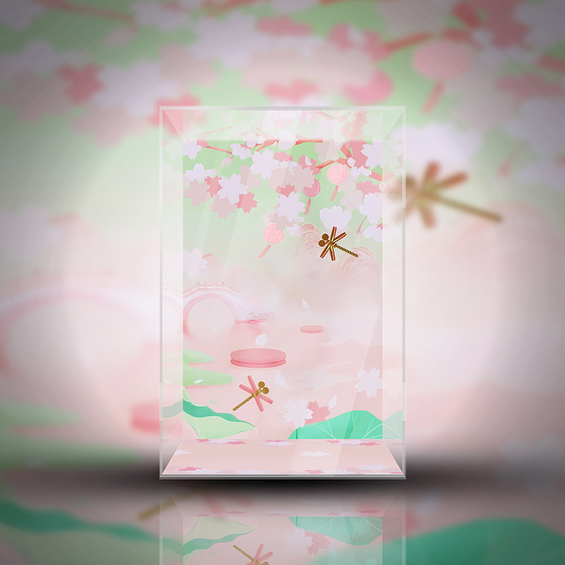 rolife若来 nanci囡茜 奥利奥 吊卡 潮玩亚克力展示盒