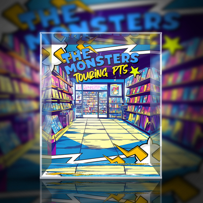 POPMART泡泡玛特 LABUBU 逛展会 吊卡 吊卡 潮玩公仔专用展示盒