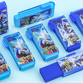 一正奥特英雄侧推式 橡皮擦YZ7516小学生用干净少碎屑卡通创意橡皮