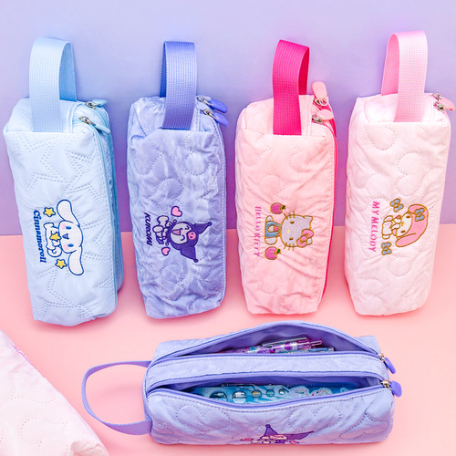 一正笔袋三丽鸥双层大容量学生用