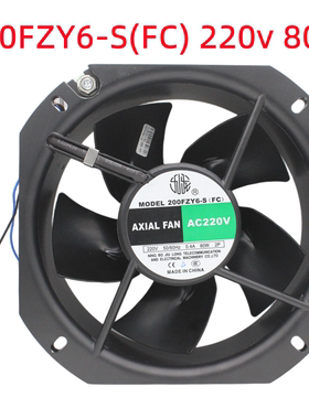 全新焊机冷却风扇200FZY6-S（FC）80W 宁波九龙TG22580HA2/6B