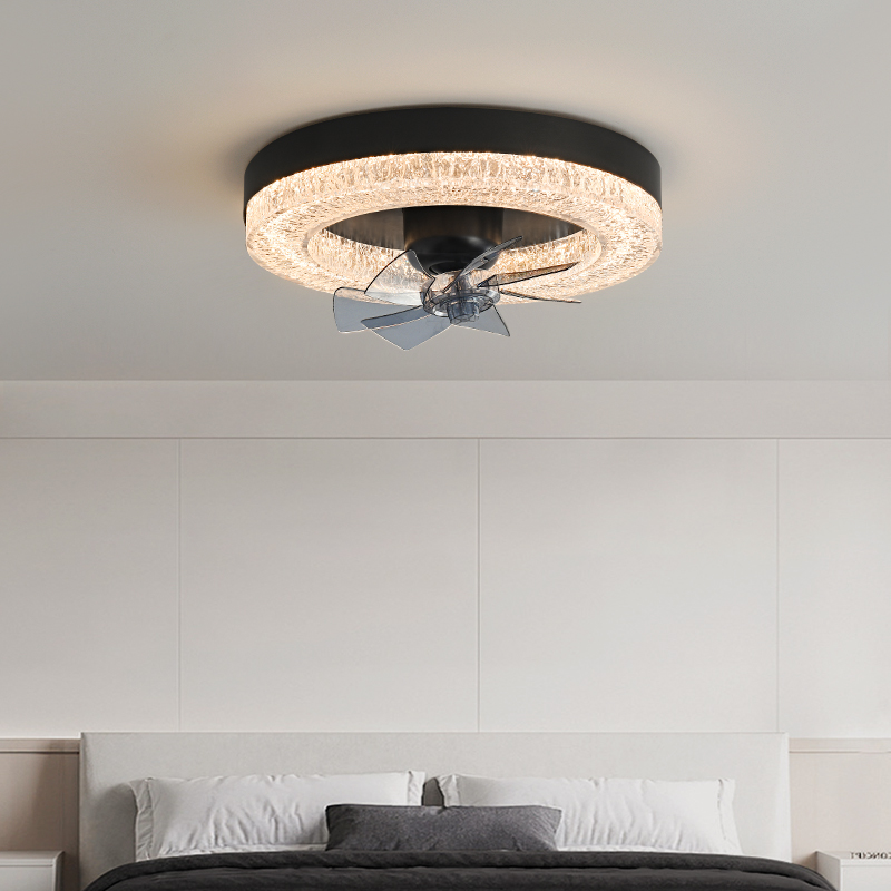 爱丽莎MM意式极简风扇一体吸顶灯