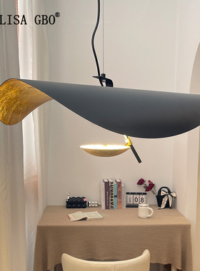 爱丽莎意大利Catellani Lederam金箔餐厅卧室书房创意设计师吊灯