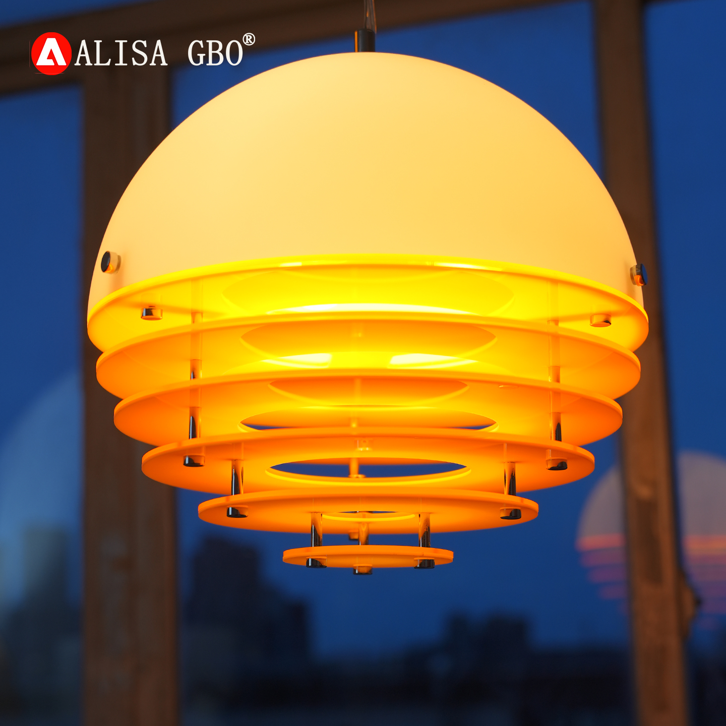 爱丽莎环球日落时光餐厅吊灯