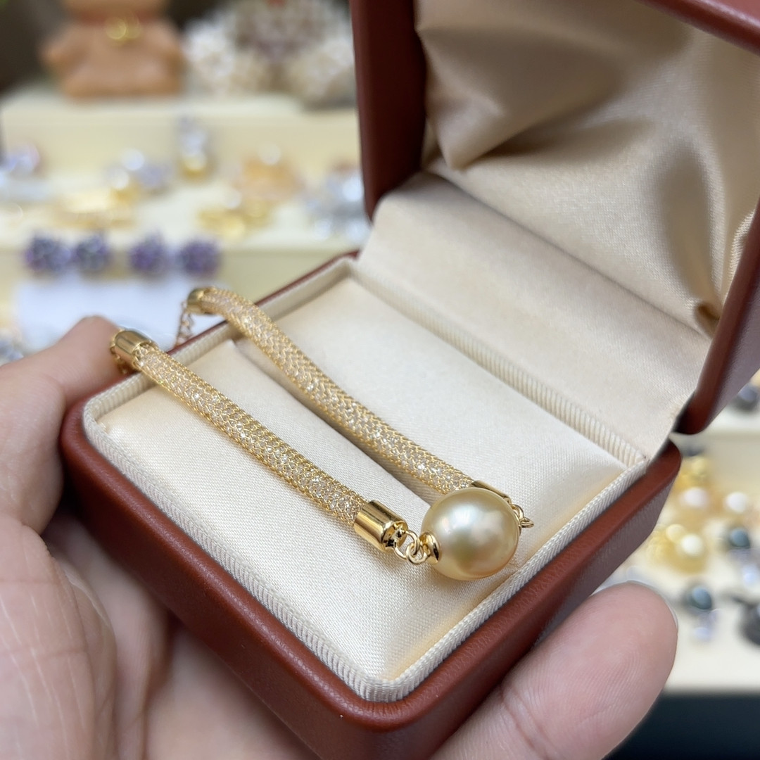 10-11海水金珠手链