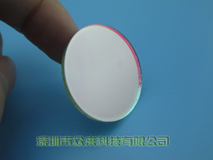 532nm窄带滤光片绿光带通激光滤光片30*1.1mm半带宽20nm光学镜片