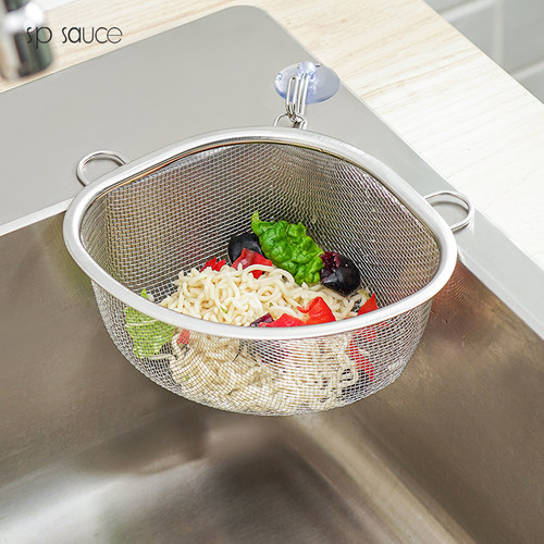 不锈钢沥水篮剩饭剩菜过滤