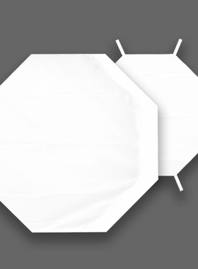 捷宝八角柔光箱白布配件55/65/90/120柔光白布八角柔光箱配套柔光布配件十六角边白布60/70/90/120柔光白布