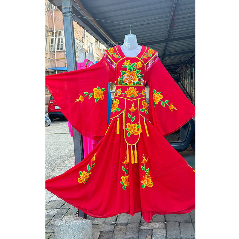 高档秧歌服贵妃服装新款东北大秧歌服广场舞蹈服二人转套装