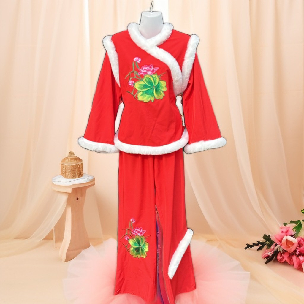 2025新款秧歌服东北大秧歌舞秧歌服