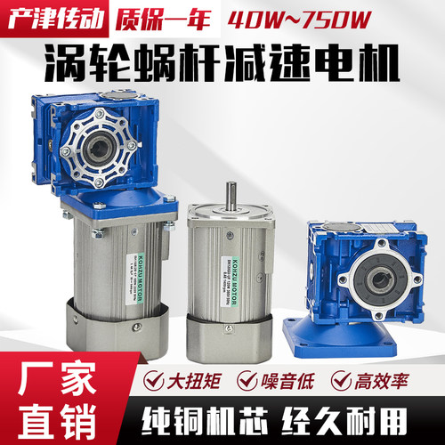 蜗轮蜗杆减速电机产津自锁