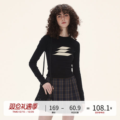 修身显瘦秋季内搭短款美式辣妹风