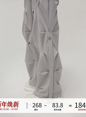 【王嘉尔同款】LOSTCTRL美式高街vibe长裤子男cleanfit休闲工装裤