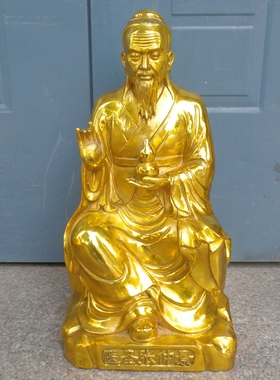 纯铜医圣张仲景诊所送礼工艺品