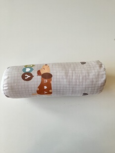 婴儿圆柱型抱枕侧睡安抚枕宝宝床围栏软包纯棉防撞长条靠枕糖果枕