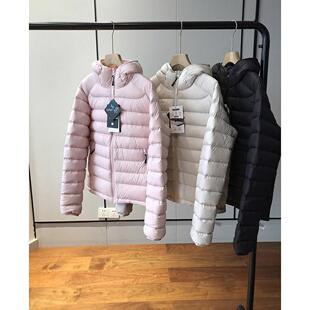 市面上遍寻不着的篙级！压光工艺90%白鹅绒连帽短款羽绒服