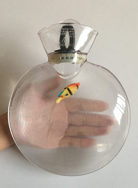 安全透明pvc圆形暖宫冲水热水袋