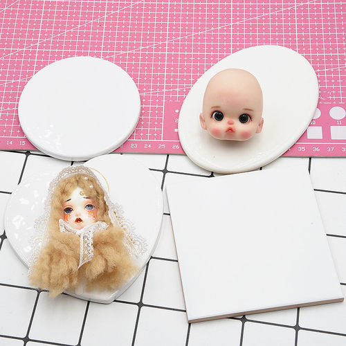 软陶ob11娃头瓷砖模型手办人偶