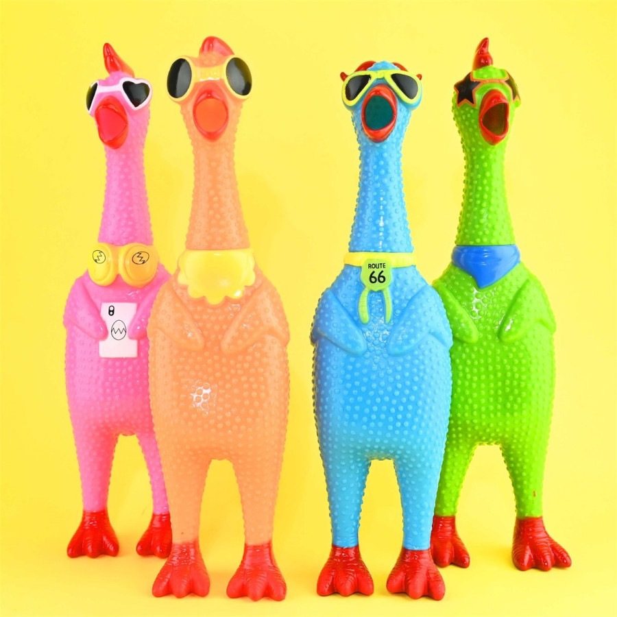 惨叫鸡怪叫鸡挤压创意整人发声发泄减压解压整蛊儿童玩具六一礼物