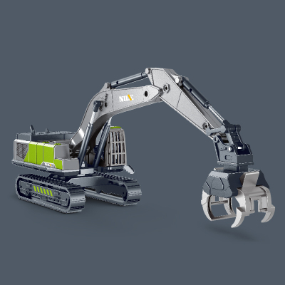 工程车中性合金头玩具