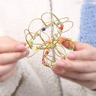 创意新奇减压百变铁丝花篮魔术