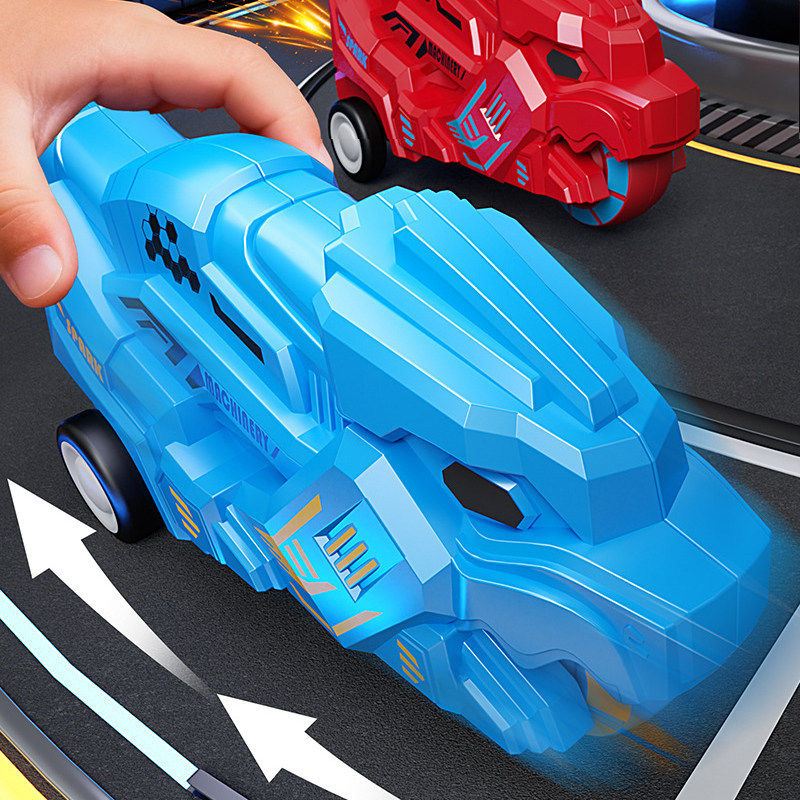 创意惯性特技火石火花摩托车战车亲子互动模型儿童玩具